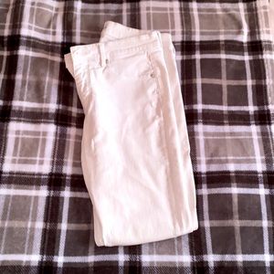 Loft Modern Skinny White Jeans Size 27/4